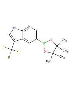 Astatech 5-(4,4,5,5-TETRAMETHYL-1,3,2-DIOXABOROLAN-2-YL)-3-(TRIFLUOROMETHYL)-1H-PYRROLO[2,3-B]PYRIDINE, 95.00% Purity, 0.25G